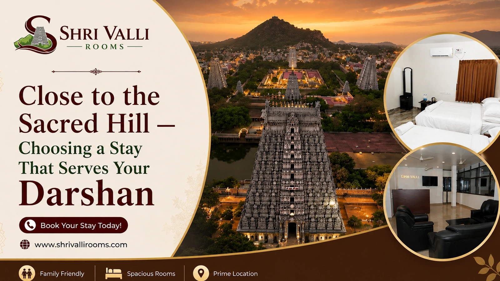 The Smart Way to Choose Your Stay Near Arunachaleswarar Temple