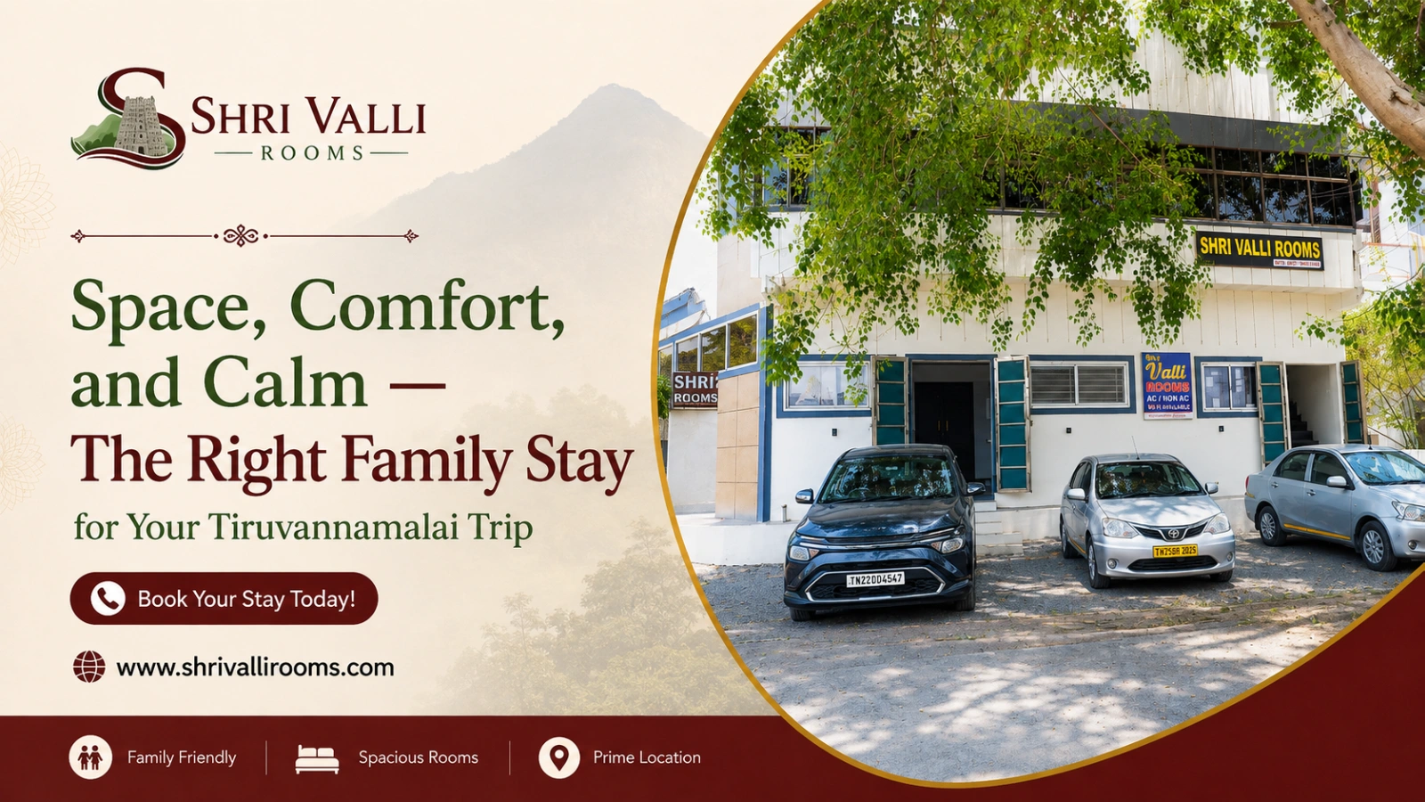 Travelling to Tiruvannamalai With Family? Here's How to Stay Comfortably