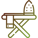 Iron and Ironing Board